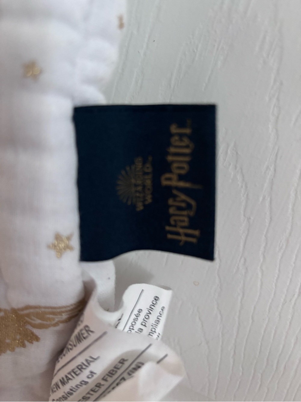 Pottery Barn Harry Potter Organic Cotton Sleep Sack Wearable Blanket 1 Tog 12m - Picture 7 of 11